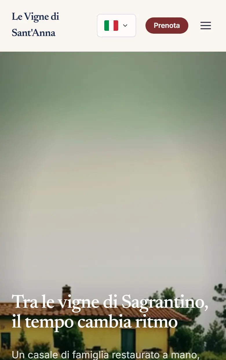 Il sito demo di Le Vigne di Sant’Anna